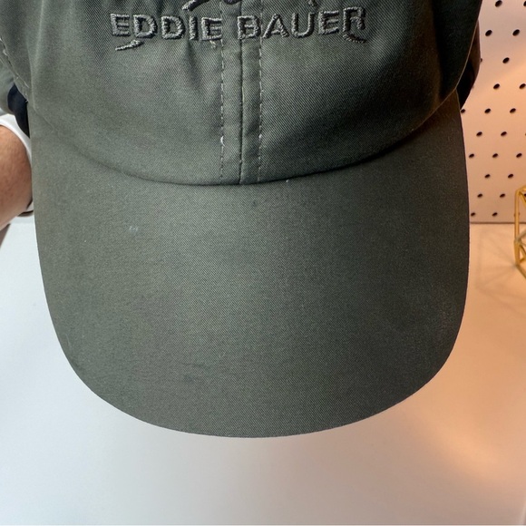 Eddie Bauer Hat Men's Green Insulated Goose Down Ear Cover Gorp Hiking Camping - Picture 11 of 15